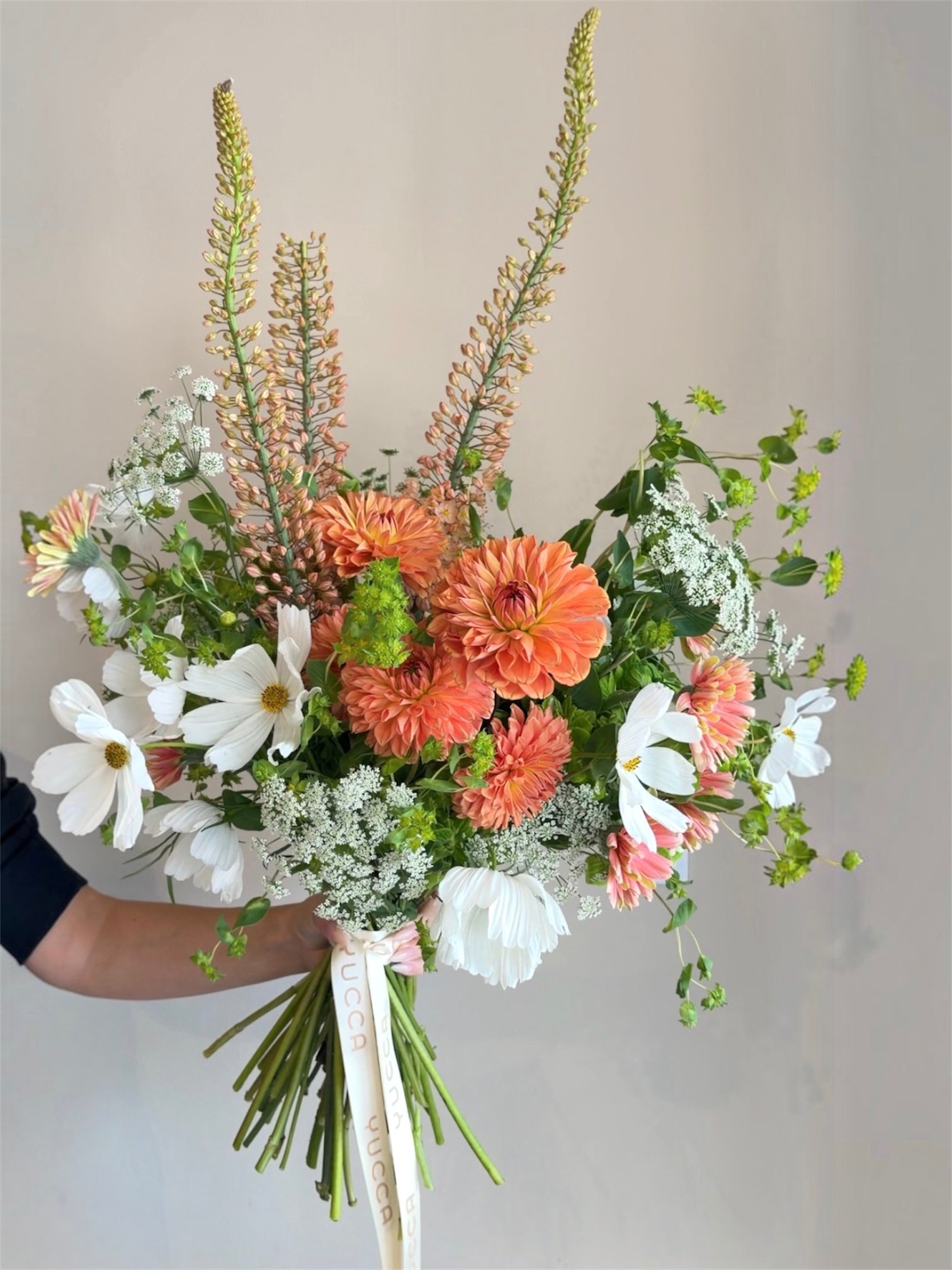 Meet Me In The Garden - Dutch Dahlias, Gerberas, Seasonal Garden greens