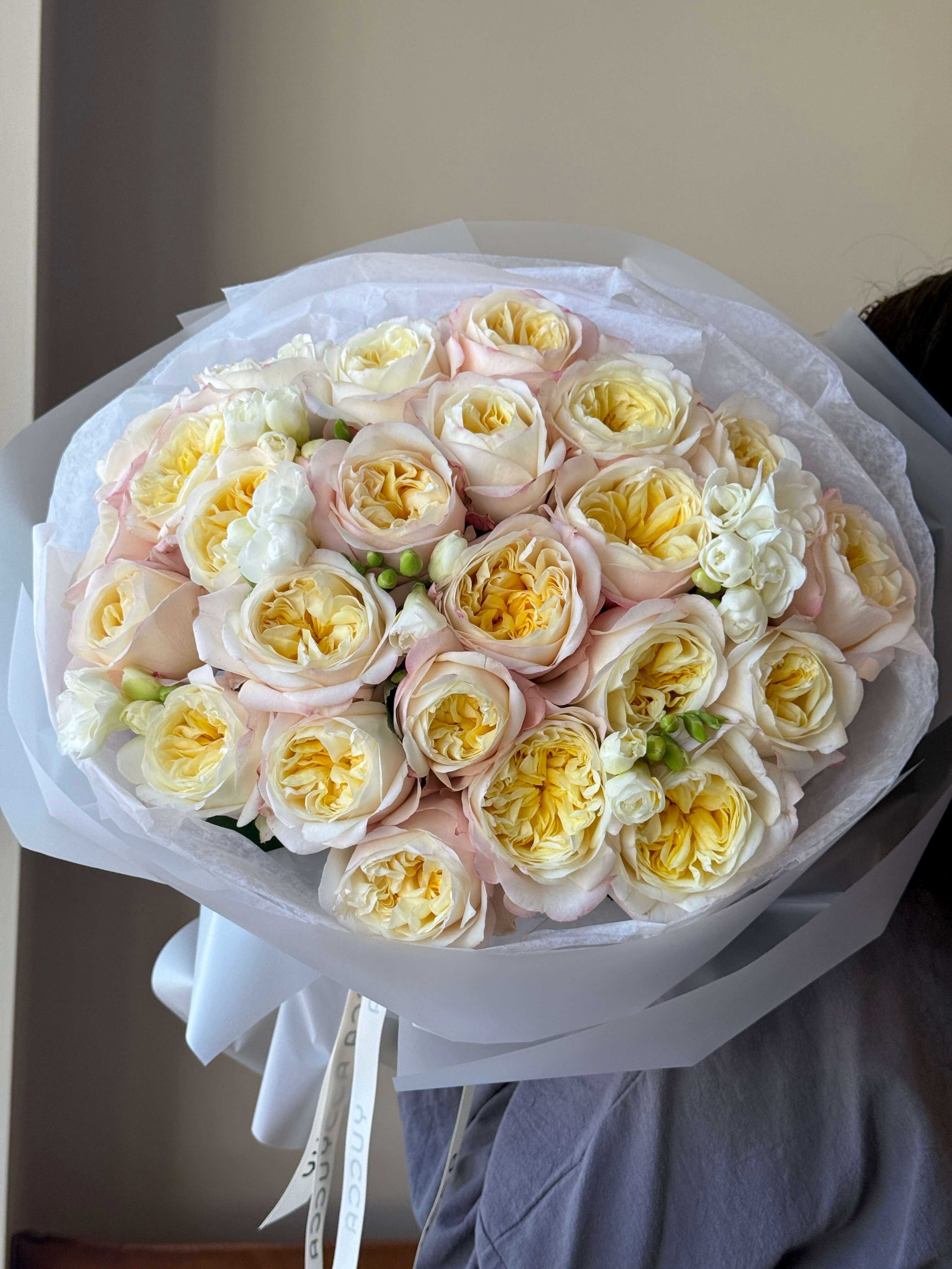 Vanilla Icecream flower bouquet