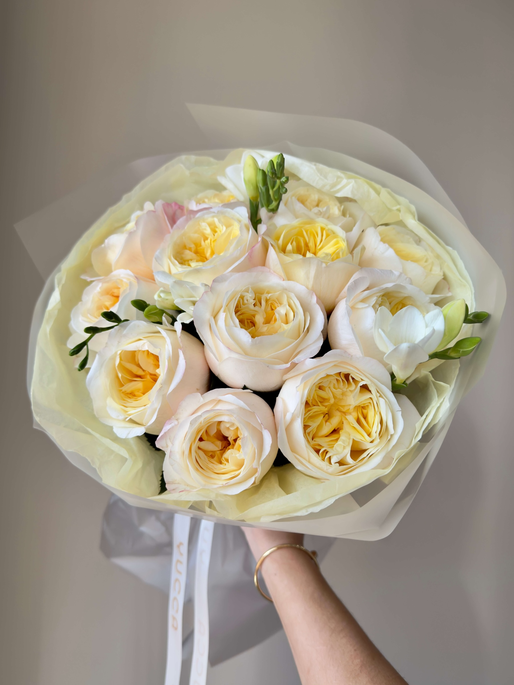 Vanilla Icecream flower bouquet