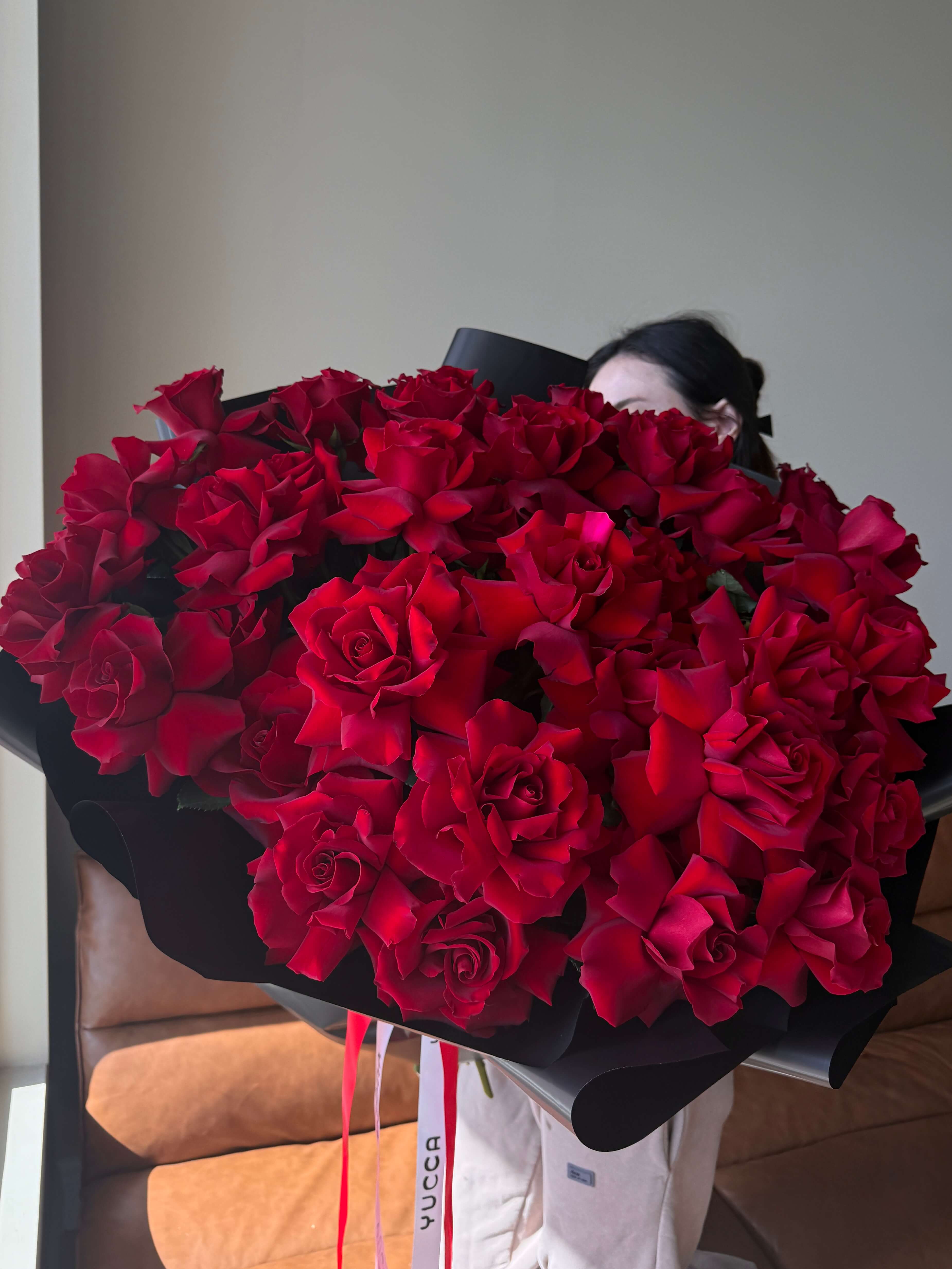 French Red Roses - Wow Arrangement