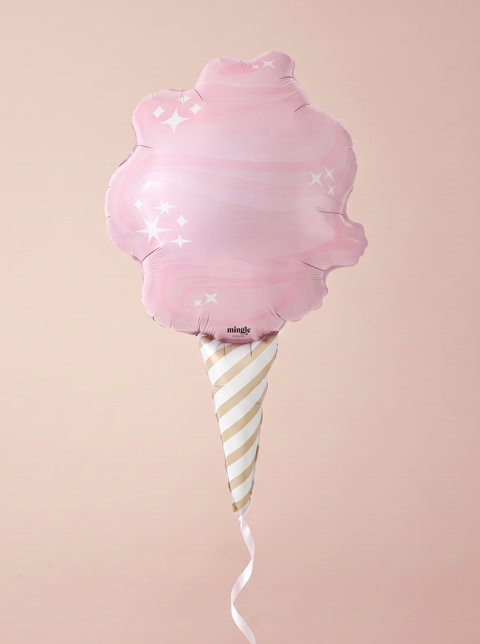 Pink Cotton Candy Balloon