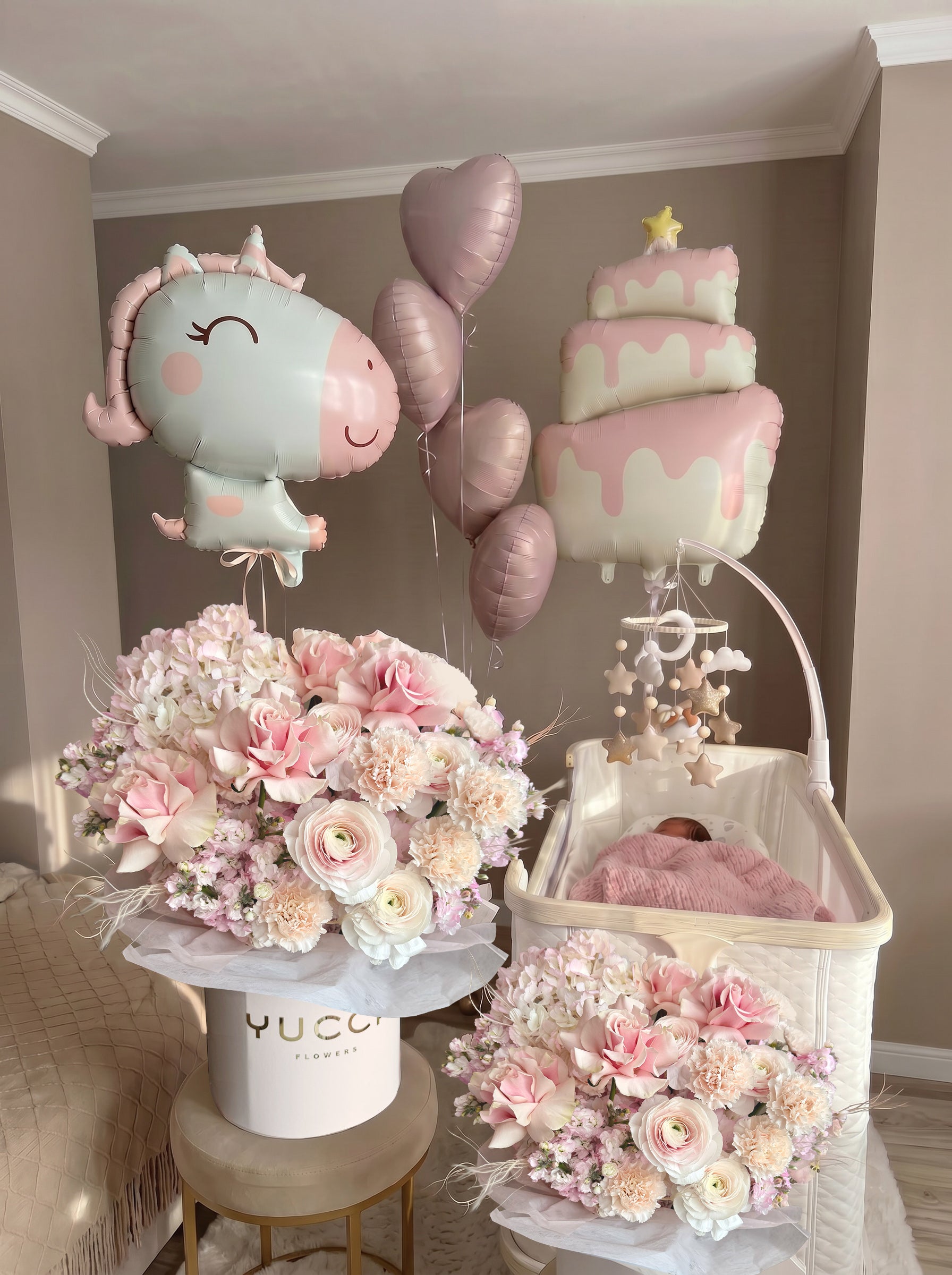 Welcome Baby Balloons