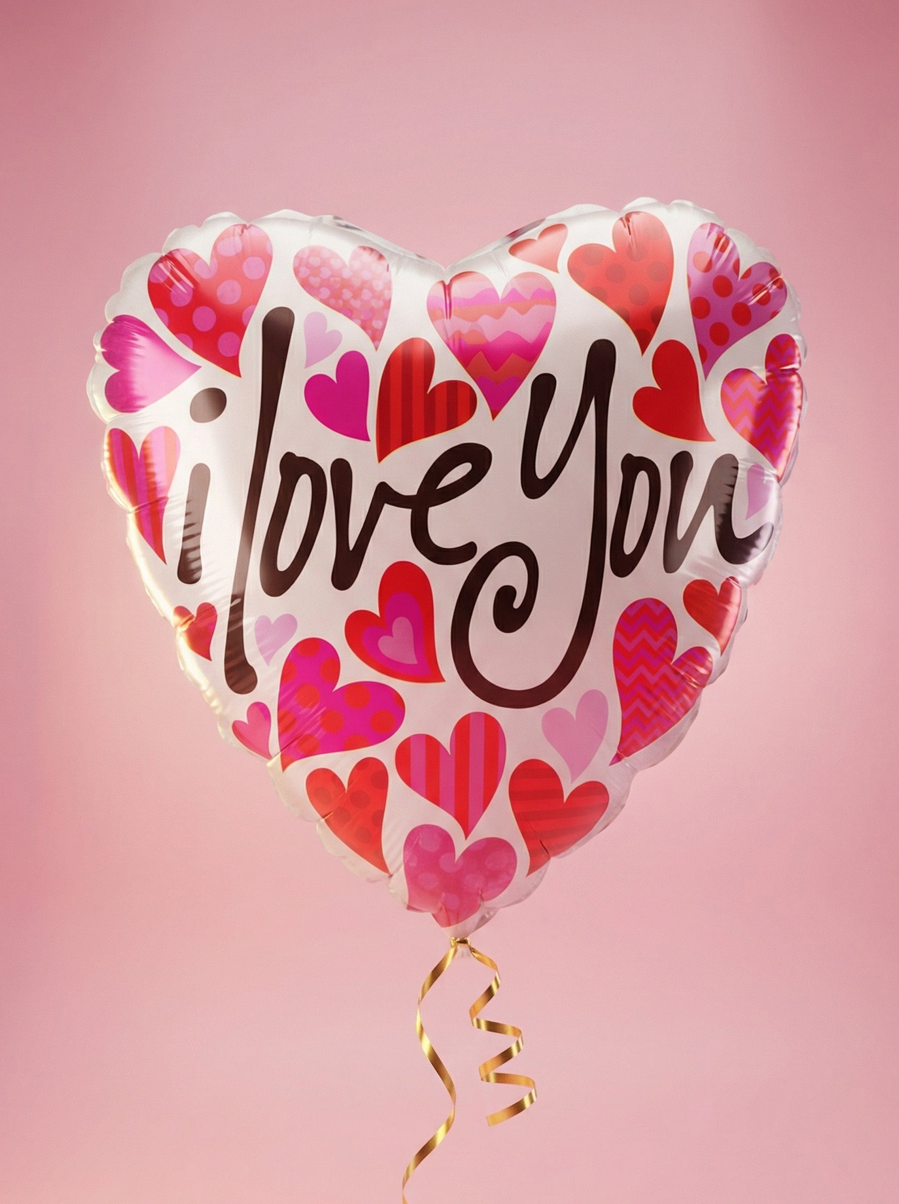 I Love You - Heart Foil Balloon