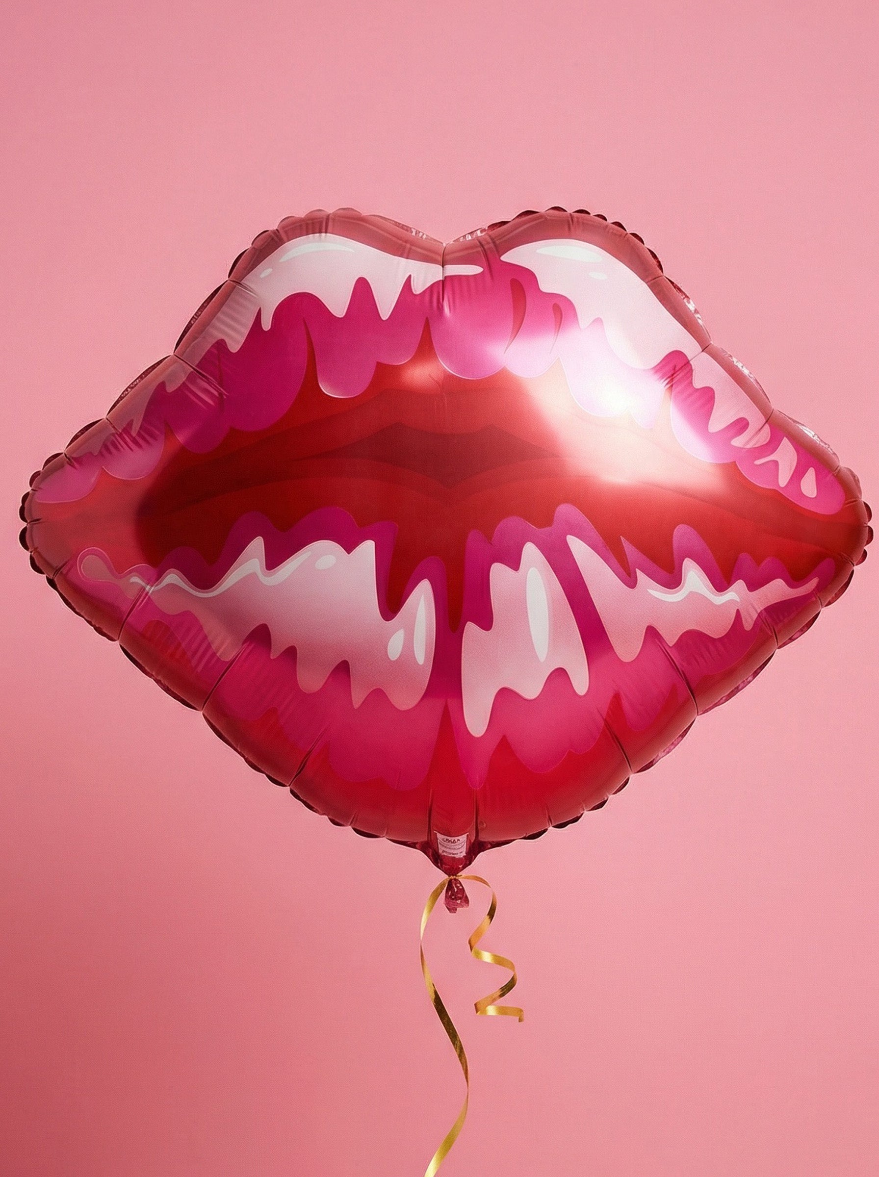 Kiss You - Large Lips Foil Balloon 28"