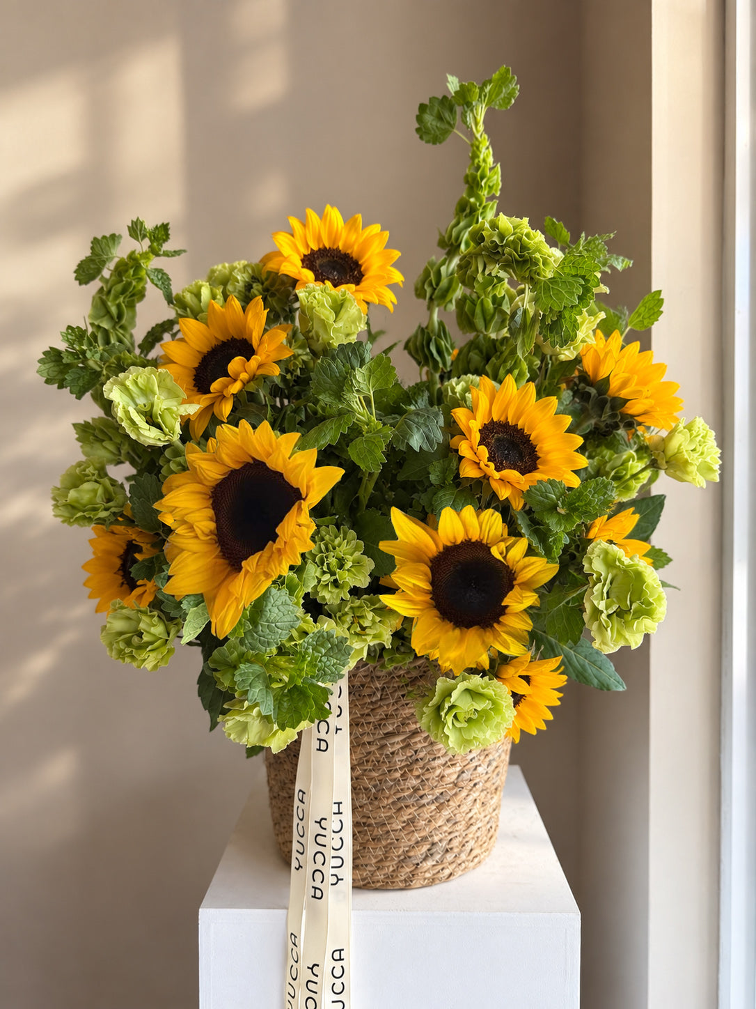 Sunny Wonderland - Sunflowers, Lisianthus and Bells