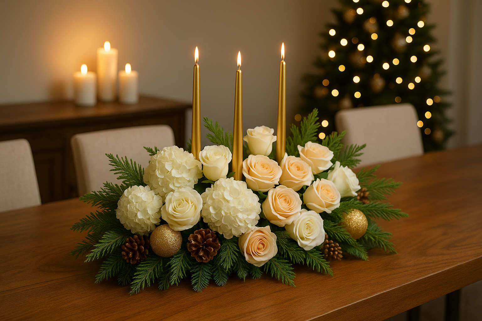 Holiday Centerpieces and Seasonal Arrangements from Yucca Flowers