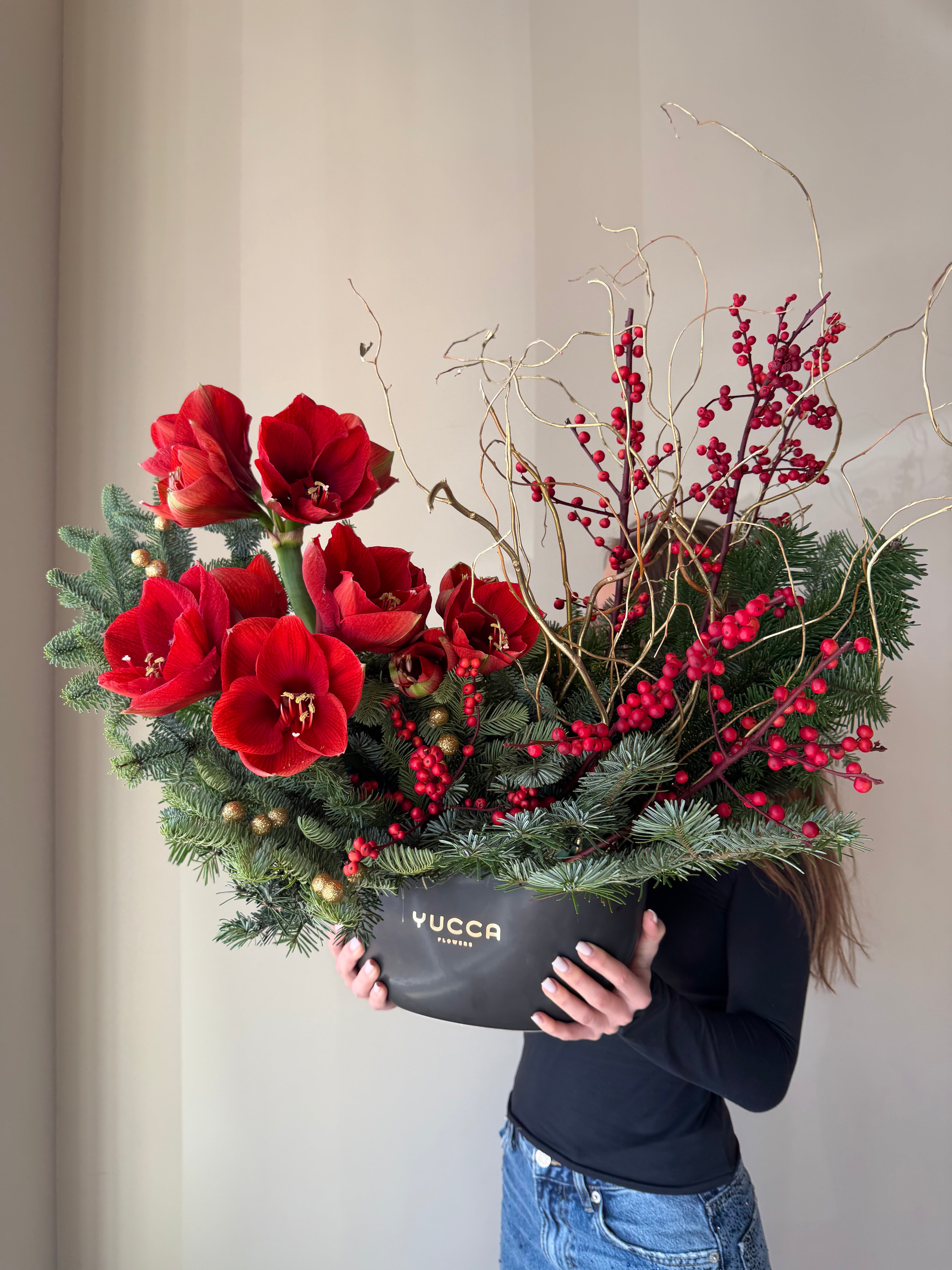 Christmas Velvet Bloom