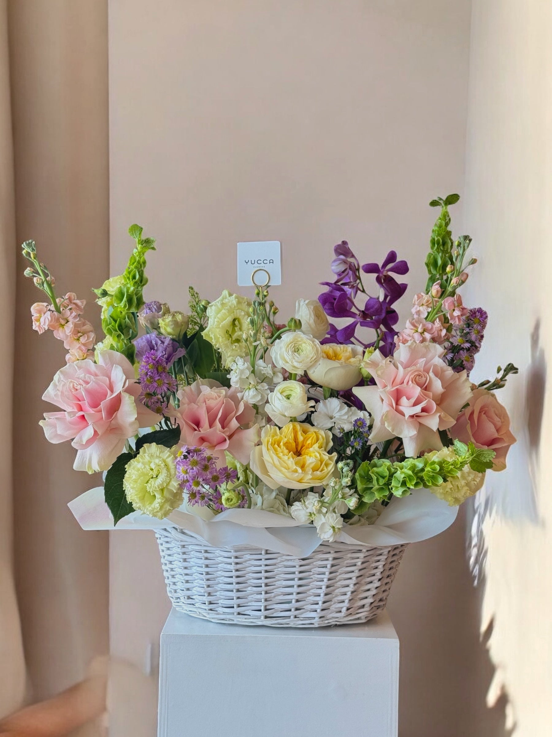 Basket of Spring - Floral arrangement