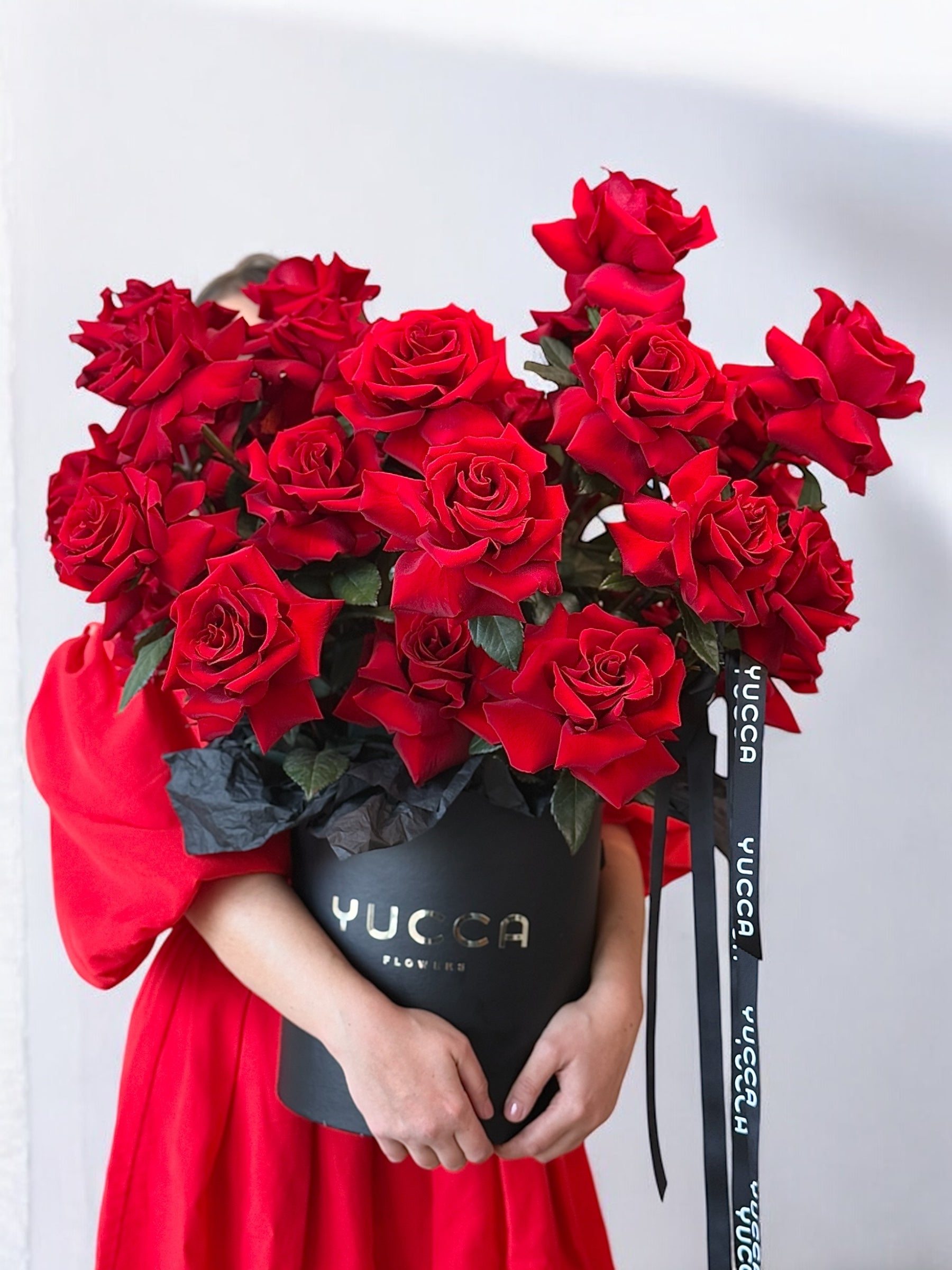 Red Passion - 33 Premium French Red Roses