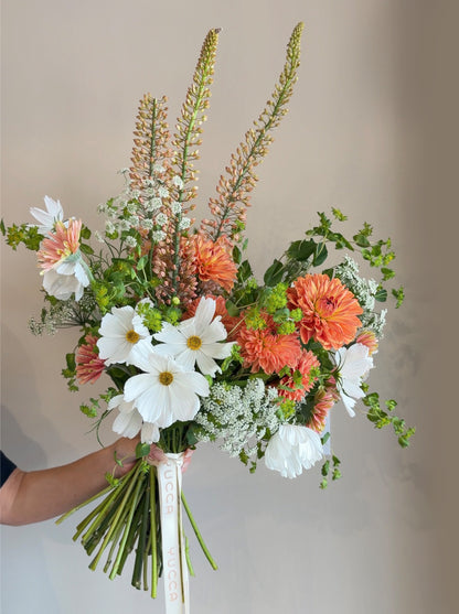 Meet Me In The Garden - Dutch Dahlias, Gerberas, Seasonal Garden greens