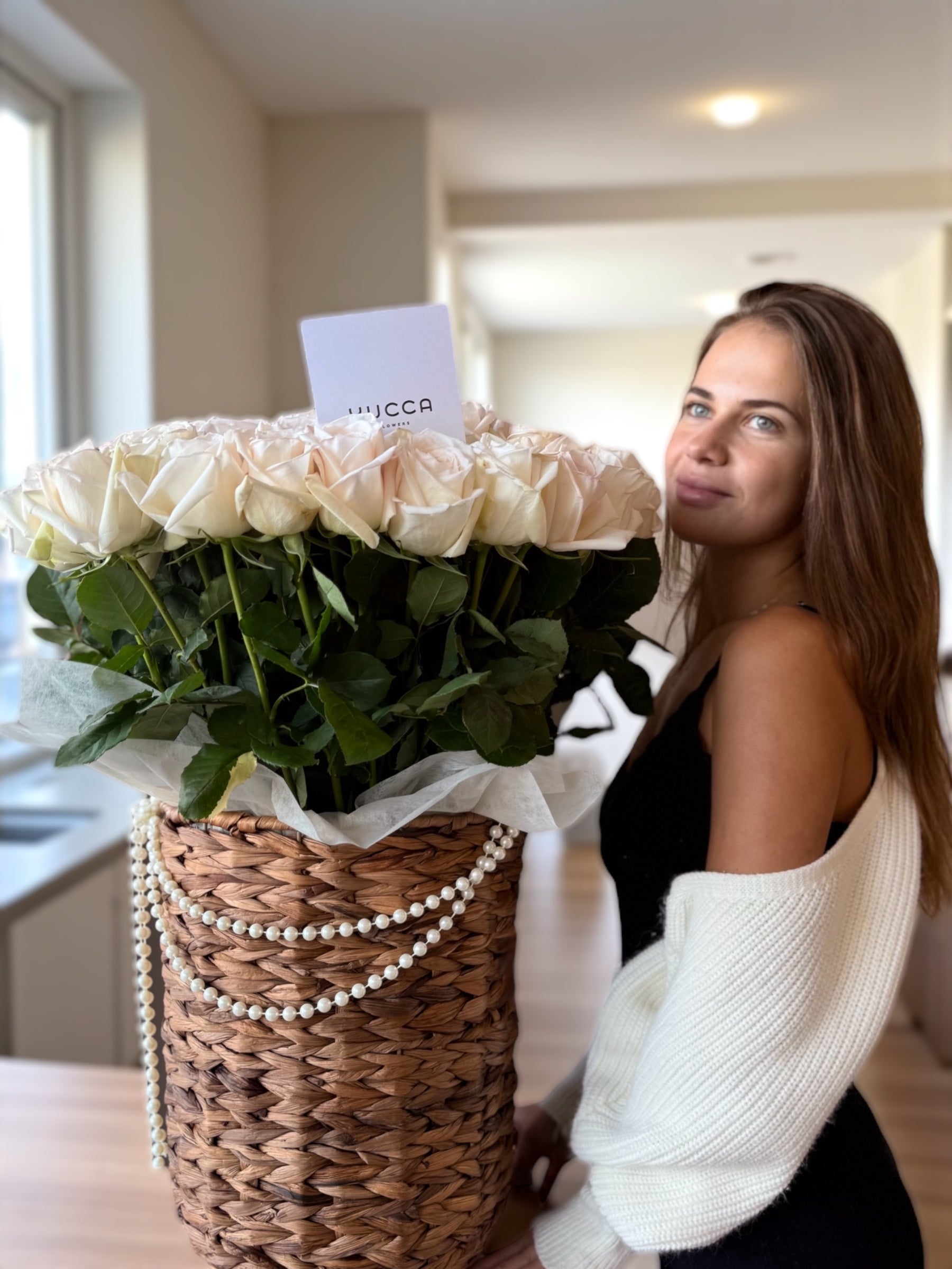 White O’Hara Roses