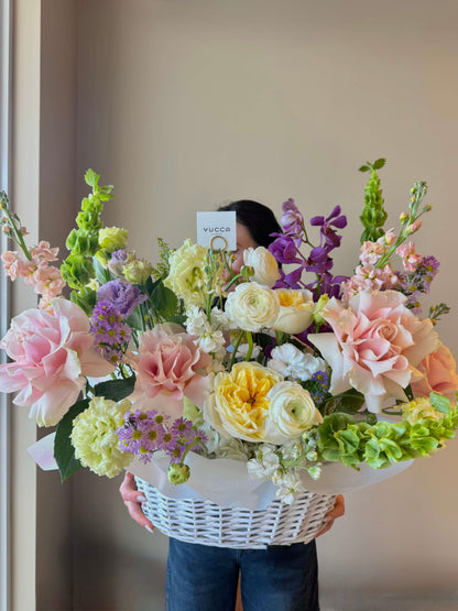 Basket of Spring - Floral arrangement
