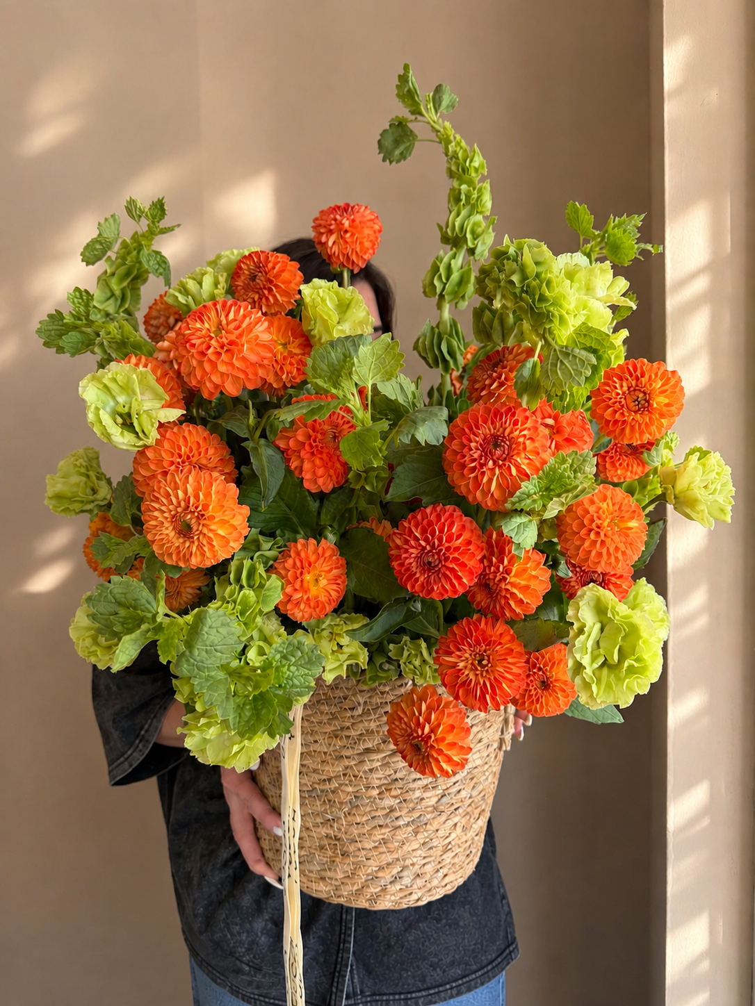 Wild Wonderland - Seasonal Dahlias, Lisianthus and Bells