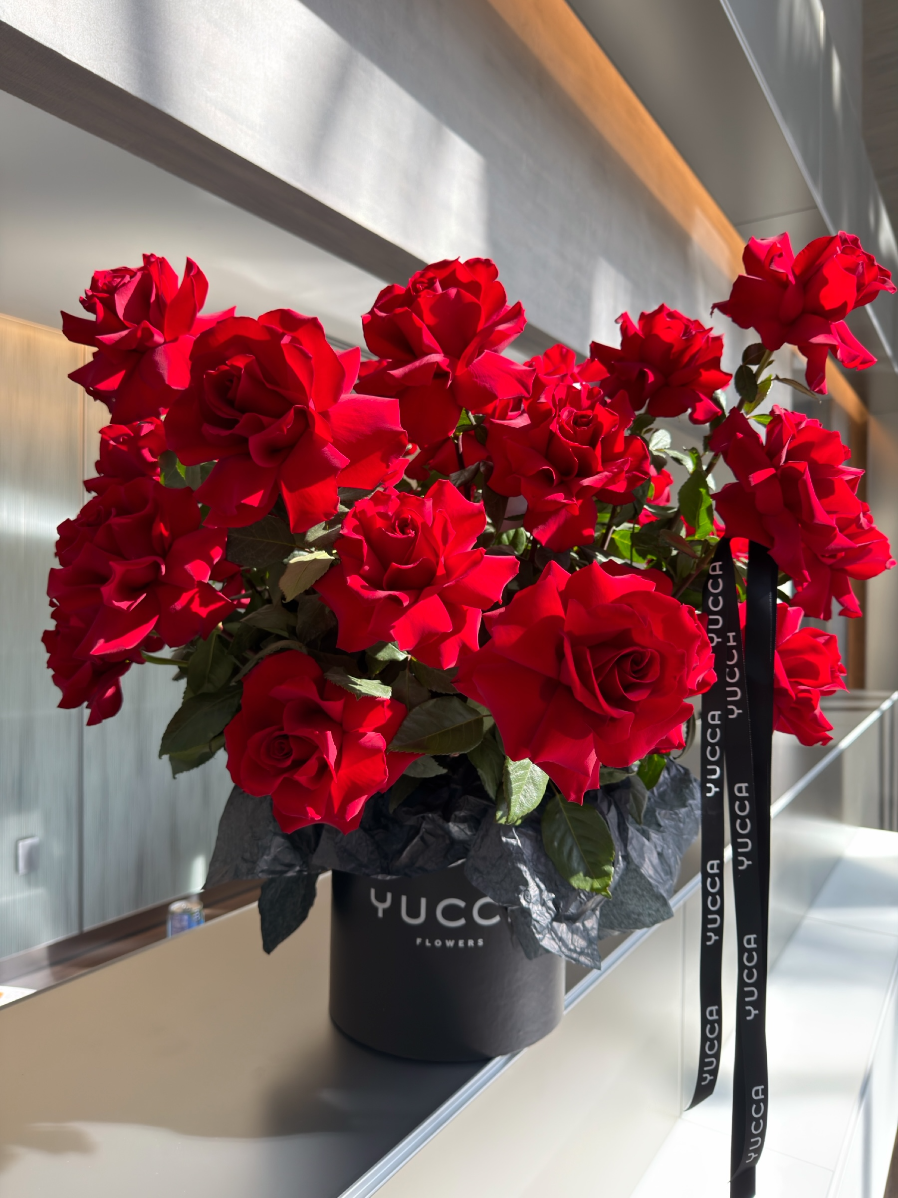 Red Passion - 33 Premium French Red Roses