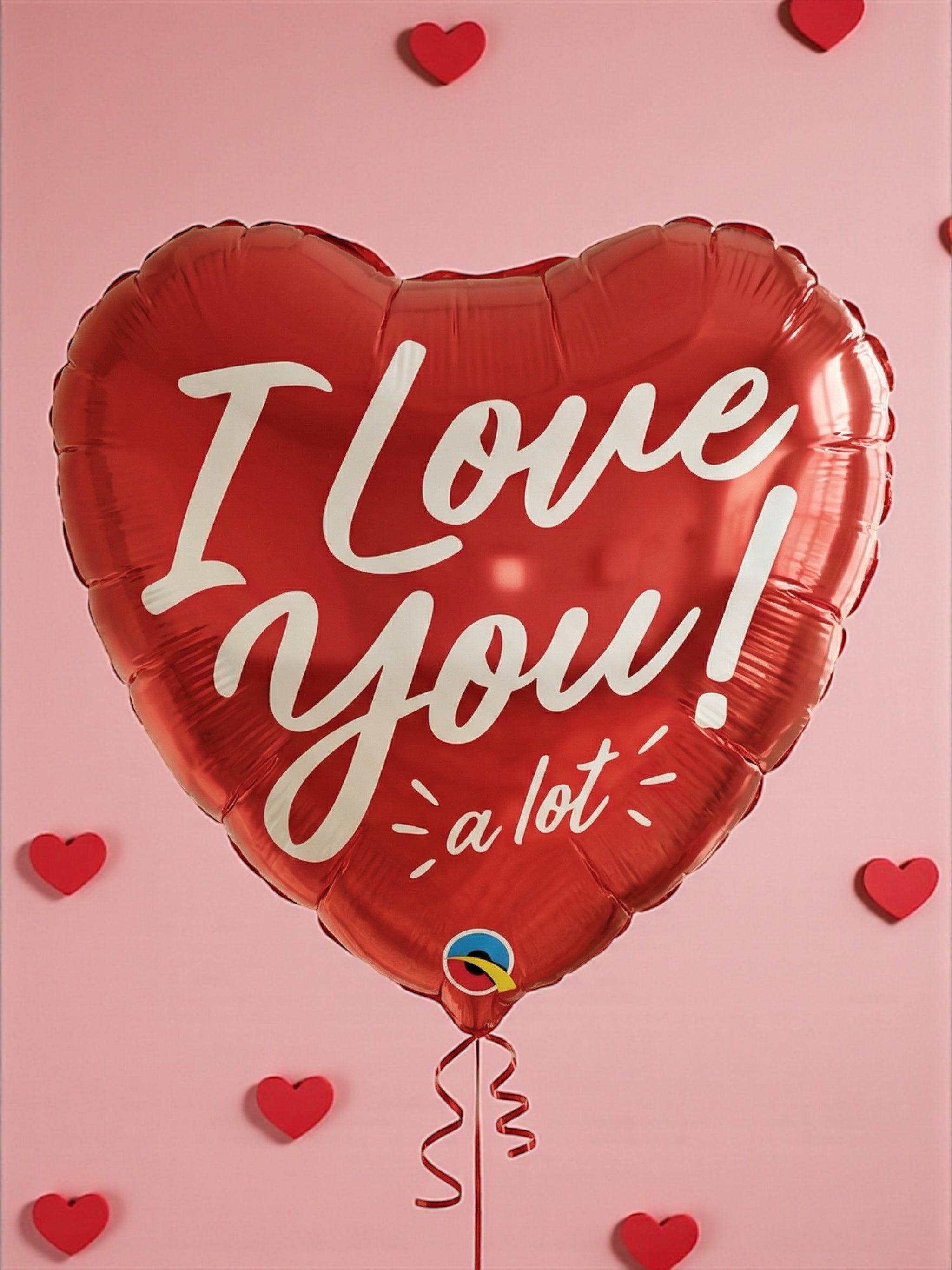I Love You a Lot - Heart Foil Balloon