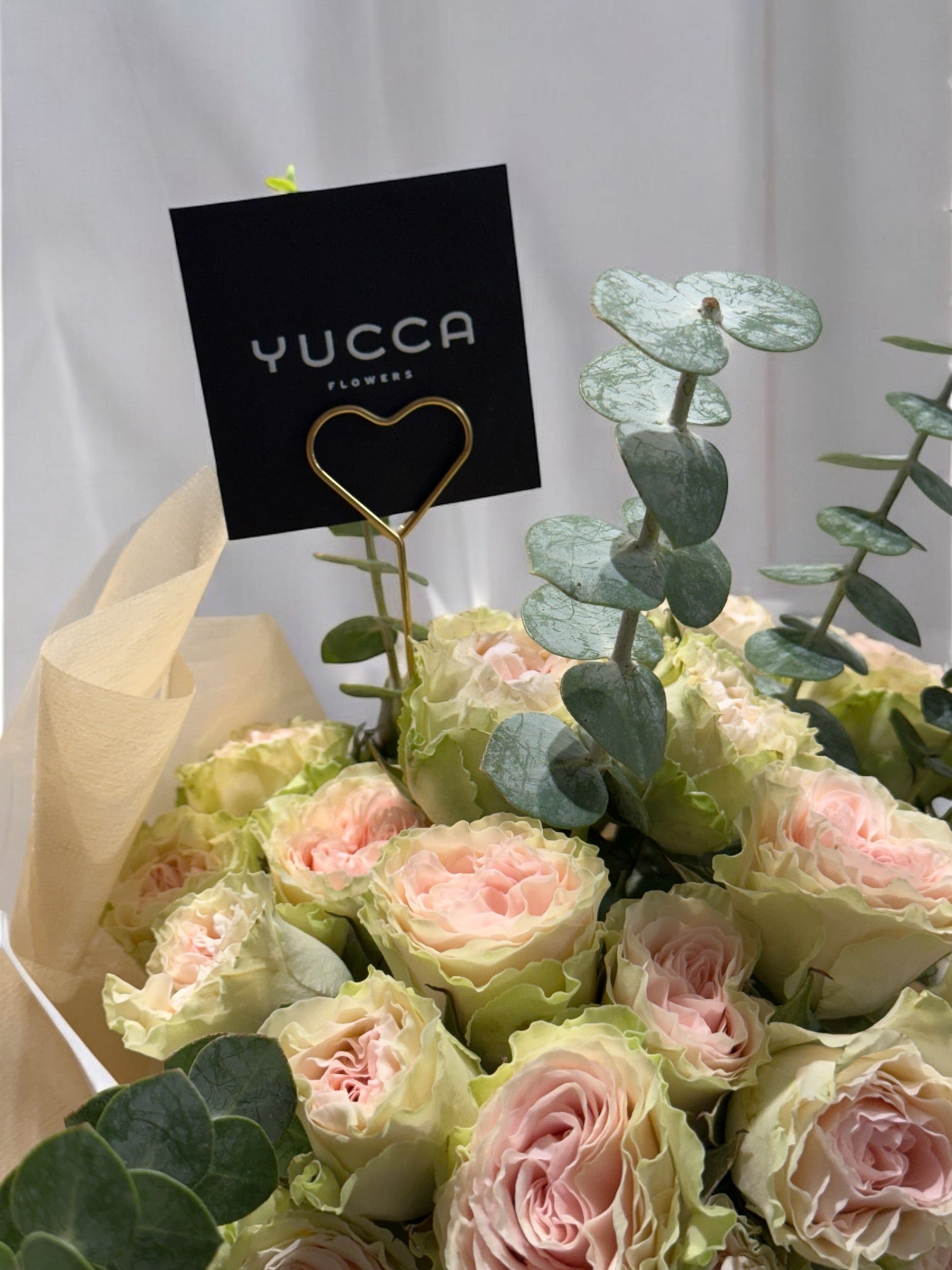 Blush Royale - Premium Spray Roses with Eucalyptus