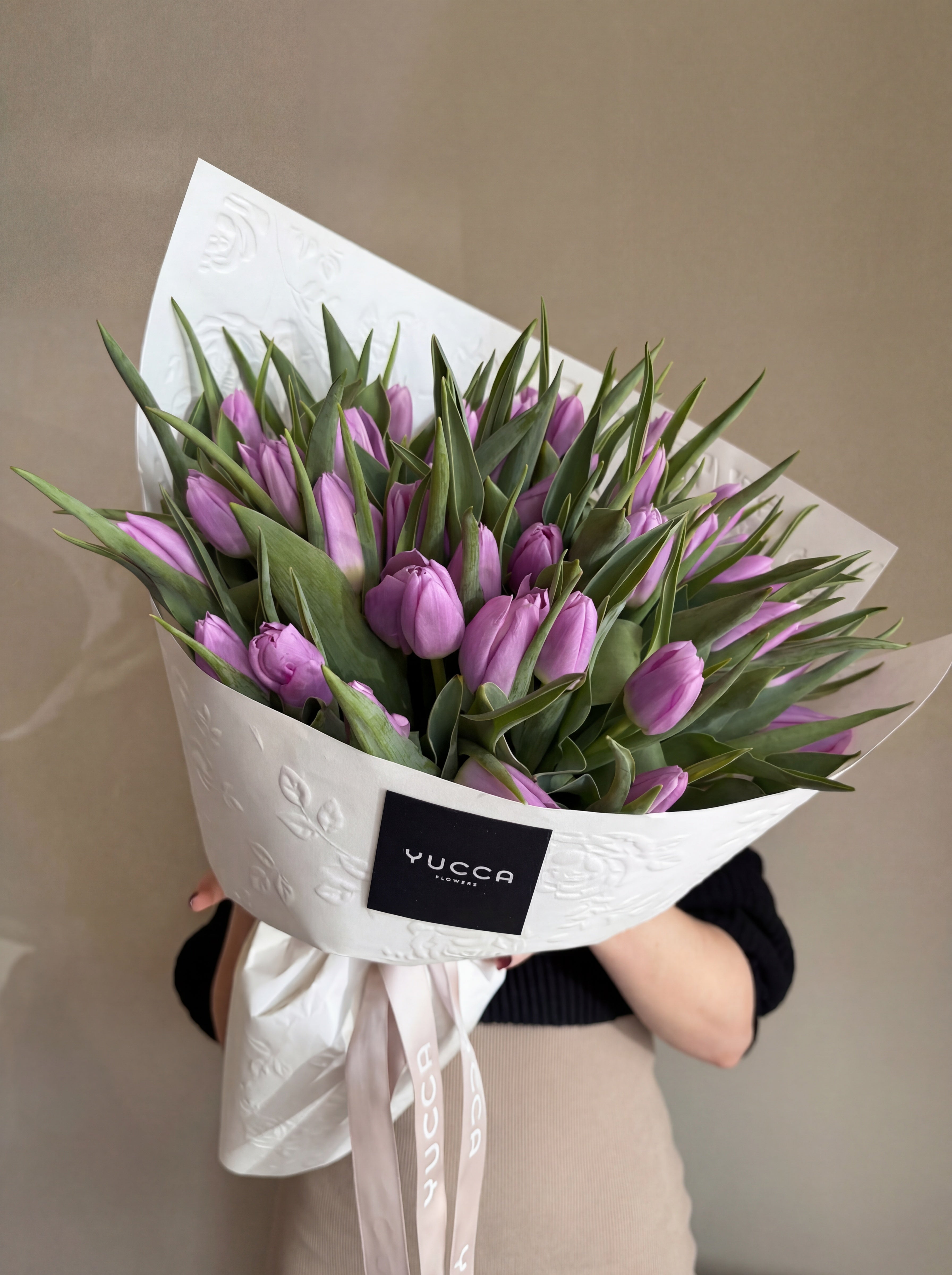 Lavender Tulips Bouquet