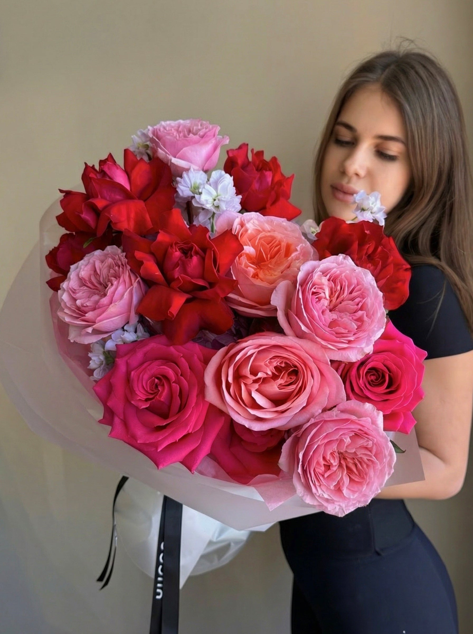 Cheri Lady - peony garden roses, premium roses, stock