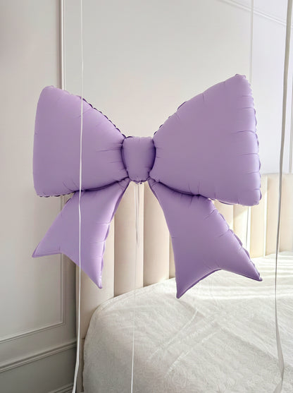 XL Bow Balloon - Lilac Lavender