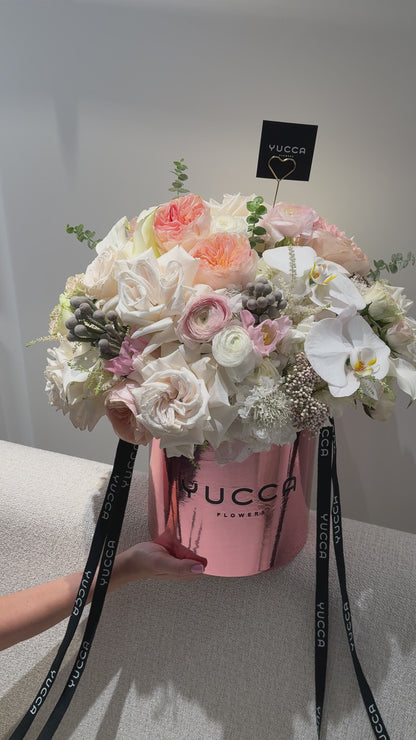 Imperial Grace - Premium Orchids, Juliette Roses, Playa Blanca Roses, Tulips, Callas, Ranunculuses